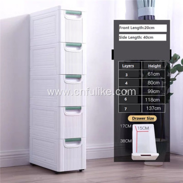 Drawer Waterproof Wardrobe Plastic Cabinet